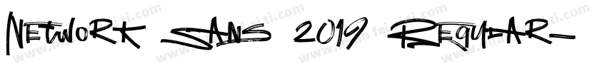 Network Sans 2019 Regular字体转换